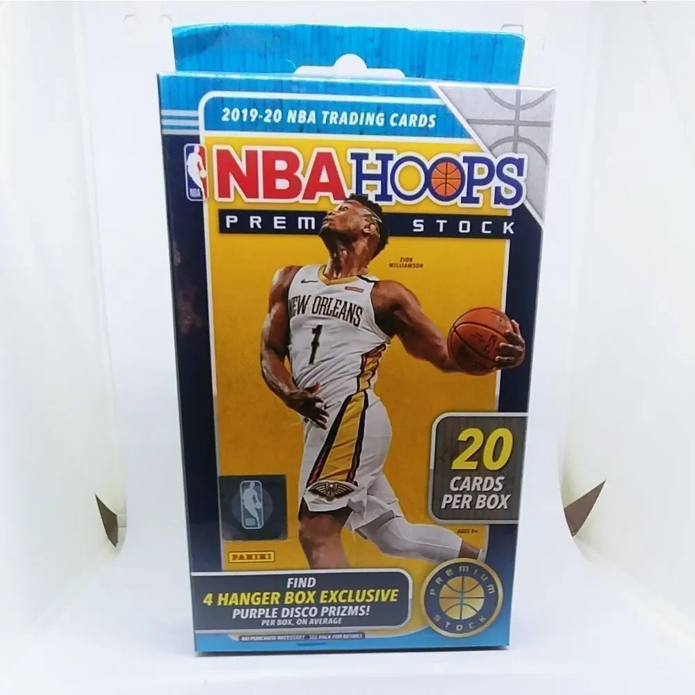2019-2020 Panini NBA Hoops Premium Stock Factory Sealed Hanger Box